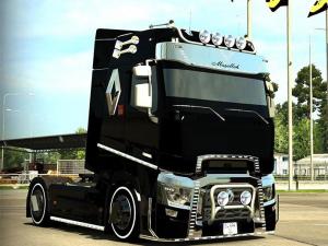 Мод Renault Range T Faca версия 2.0 для Euro Truck Simulator 2 (v1.25-1.26)