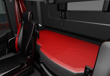 Мод Renault T dark Red interior версия 1.0 для Euro Truck Simulator 2 (v1.44-1.46)