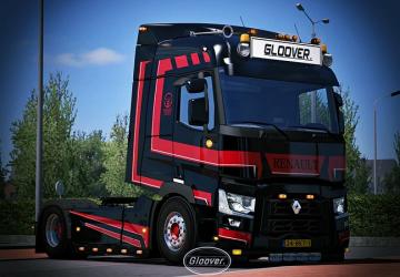 Мод Renault T Light Improvements версия 1.3 для Euro Truck Simulator 2 (v1.35.x)