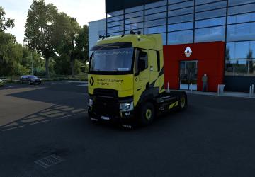 Мод Renault T Reworked версия 1.6 для Euro Truck Simulator 2 (v1.49)