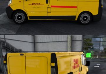 Мод Renault Trafic 2013 версия 1.0 для Euro Truck Simulator 2 (v1.48.x)