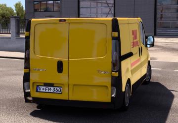 Мод Renault Trafic 2013 версия 1.2 для Euro Truck Simulator 2 (v1.49.x)