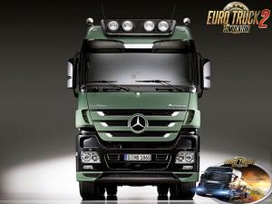 Мод Звуки для Actros MP2 и MP3 версия 1.0 для Euro Truck Simulator 2 (v1.27.х, 1.28.x)