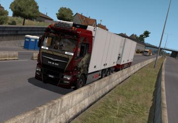 Мод Rigid chassis pack for all SCS trucks версия 1.1.1 для Euro Truck Simulator 2 (v1.35.x)