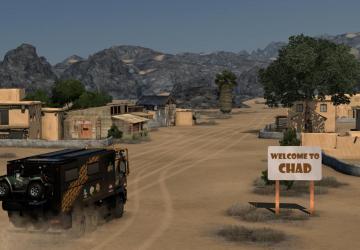 Road to Africa версия 1.0.1 для Euro Truck Simulator 2 (v1.48.x)