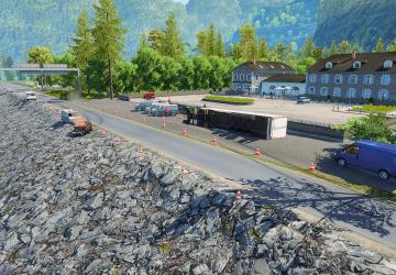 Rota Factor Dangerous Roads версия 1.16 для Euro Truck Simulator 2 (v1.49.x)