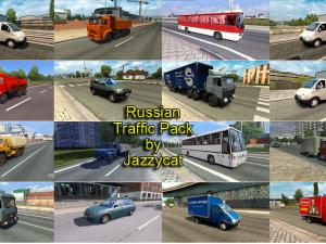 Мод Russian Traffic Pack версия 1.7 для Euro Truck Simulator 2 (v1.25, 1.26.x)