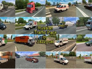 Мод Russian Traffic Pack версия 2.4 для Euro Truck Simulator 2 (v1.30.x, - 1.32.x)