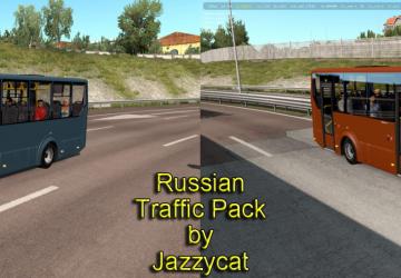 Мод Russian Traffic Pack версия 2.6 для Euro Truck Simulator 2 (v1.35.x)