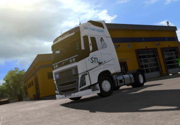Мод SanTransLogistik версия 1.0 для Euro Truck Simulator 2 (v1.31.x, - 1.43.x)