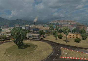 Карту Sardinia Map Add-on версия 0.9a для Euro Truck Simulator 2 (v1.32.x)