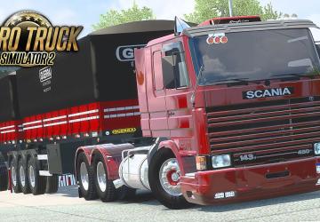 Мод Scania 143H версия 1.0 для Euro Truck Simulator 2 (v1.44.x)