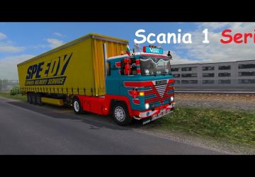 Мод Scania 1 Series версия 2.3 для Euro Truck Simulator 2 (v1.39.x)