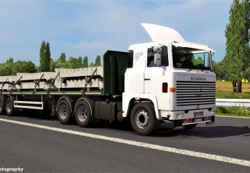 Мод Scania 1 Series V8 Sound версия 5.0 для Euro Truck Simulator 2 (v1.43.x)