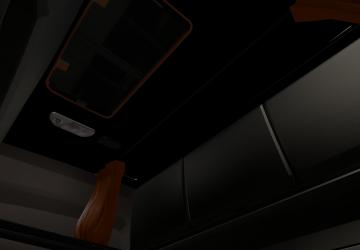 Мод Scania 2016 Black-brown interior версия 1.0 для Euro Truck Simulator 2 (v1.44-1.46)