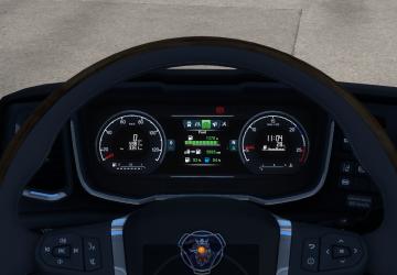 Мод Scania 2016 Improved Dashboard версия 4.6 для Euro Truck Simulator 2 (v1.49.x)
