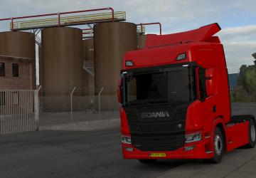 Мод Scania NGS P Cab версия 1.3 для Euro Truck Simulator 2 (v1.32.x, - 1.34.x)