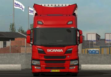 Мод Scania NGS P Cab версия 1.3 для Euro Truck Simulator 2 (v1.35.x)
