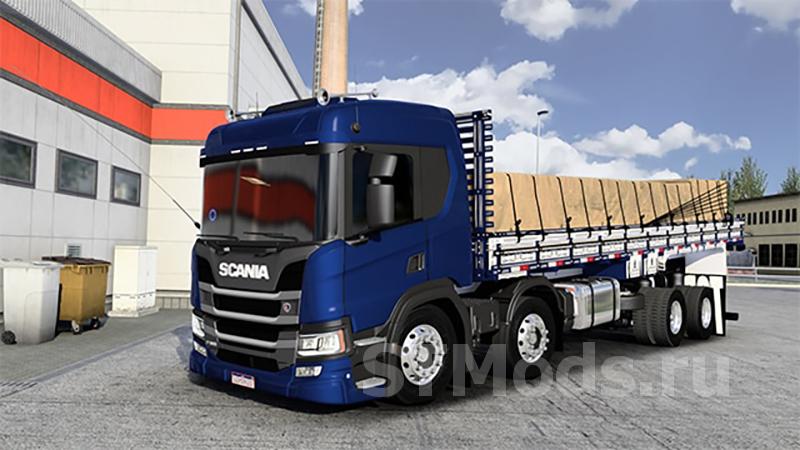 Scania P360 версия 1.3 для Euro Truck Simulator 2 (v1.55.x)
