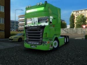 Мод Scania R620 Bring версия 2.9 для Euro Truck Simulator 2 (v1.25-1.26)