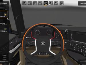 Мод Scania S730 with interior версия 1.0 для Euro Truck Simulator 2 (v1.27.x, - 1.30.x)