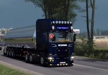 Мод Scania R & Streamline Mega Mod by FreD версия 2.0 для Euro Truck Simulator 2 (v1.35.x, 1.36.x)