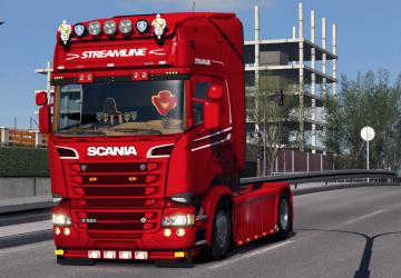 Мод Scania R & Streamline Mega Mod by FreD версия 2.0 для Euro Truck Simulator 2 (v1.35.x, 1.36.x)