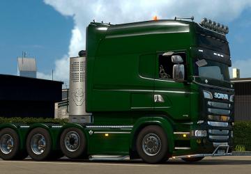 Мод Scania R & Streamline Modifications версия 2.2.3 для Euro Truck Simulator 2 (v1.31.x, - 1.34.x)