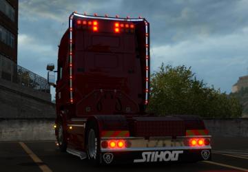 Мод Scania R & Streamline Modifications версия 2.2.3 для Euro Truck Simulator 2 (v1.31.x, - 1.34.x)