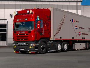 Мод Scania R & Streamline Modifications версия 2.1 для Euro Truck Simulator 2 (v1.26.x)