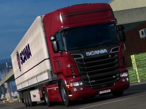 Мод Scania R & Streamline Modifications версия 2.2 для Euro Truck Simulator 2 (v1.27.x)