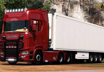 Мод Scania S520 V8 Custom версия 3.0 для Euro Truck Simulator 2 (v1.37.x)