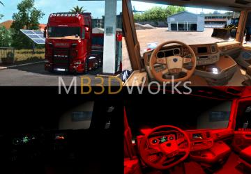 Мод Scania S520 V8 Custom версия 3.0 для Euro Truck Simulator 2 (v1.37.x)