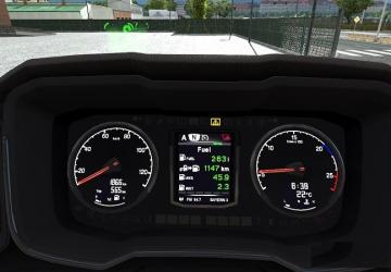 Мод Scania S New Gen dashboard computer версия 1.2 для Euro Truck Simulator 2 (v1.32.x)