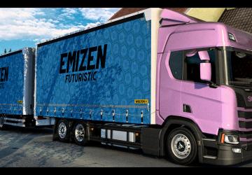 Мод Scania S&R 2016 & RJL Wielton Tandem версия 1.0 для Euro Truck Simulator 2 (v1.44.x, 1.45.x)