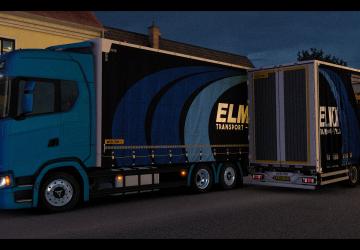 Мод Scania S&R 2016 & RJL Wielton Tandem версия 1.0 для Euro Truck Simulator 2 (v1.44.x, 1.45.x)