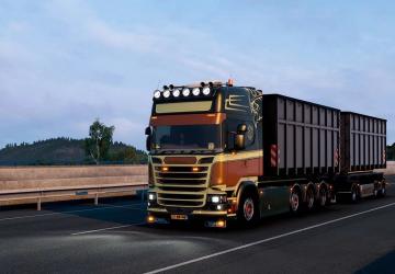 Мод Scania SpecTransGroup 8X2/8X4 версия 5.5 для Euro Truck Simulator 2 (v1.54.x)