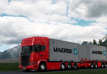 Мод Scania SpecTransGroup 8X2/8X4 версия 5.5 для Euro Truck Simulator 2 (v1.54.x)