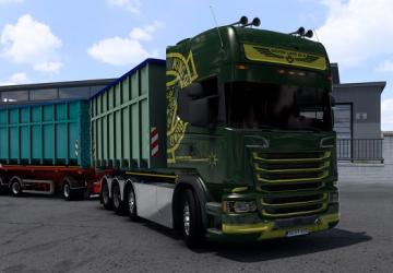 Мод Scania SpecTransGroup 8X2/8X4 версия 5.5 для Euro Truck Simulator 2 (v1.54.x)