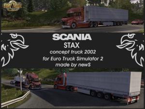 Мод Scania STAX версия 2.3 для Euro Truck Simulator 2 (v1.30.x)