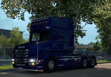 Мод Scania T Mod версия 2.2.2 для Euro Truck Simulator 2 (v1.31.x, - 1.33.x)