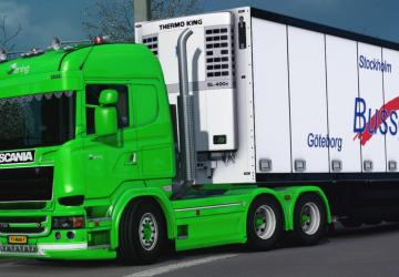 Мод Scania V8 Bring версия 1.0 для Euro Truck Simulator 2 (v1.32.x, 1.33.x)