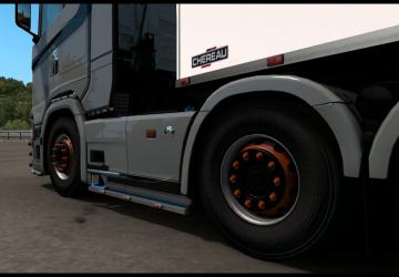 Мод Scania V8 Open Pipe Crackle Sound версия 13.0 для Euro Truck Simulator 2 (v1.38.x)
