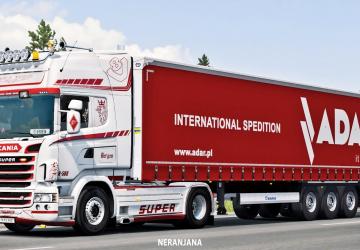 Мод Scania V8 Open Pipe Crackle Sound версия 11.5 для Euro Truck Simulator 2 (v1.40.x)