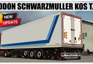 Мод Schwarzmuller Kos T3/E версия 1.1 для Euro Truck Simulator 2 (v1.50.x)