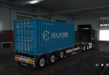 Мод SCS Containers Skin Project версия 2.0 для Euro Truck Simulator 2 (v1.36.x)