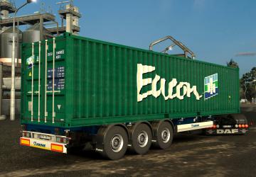 Мод SCS Containers Skin Project версия 2.0 для Euro Truck Simulator 2 (v1.36.x)