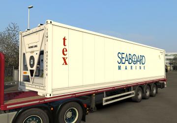 Мод SCS Containers Skin Project версия 17.0 для Euro Truck Simulator 2 (v1.48.x, 1.49.x)