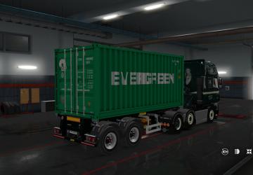 Мод SCS Containers Skin Project версия 10.1 для Euro Truck Simulator 2 (v1.41.x, - 1.43.x)