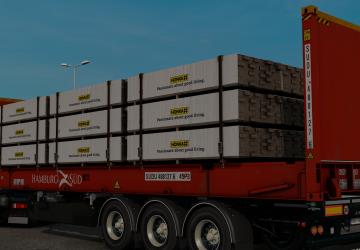 Мод SCS Containers Skin Project версия 17.0 для Euro Truck Simulator 2 (v1.48.x, 1.49.x)